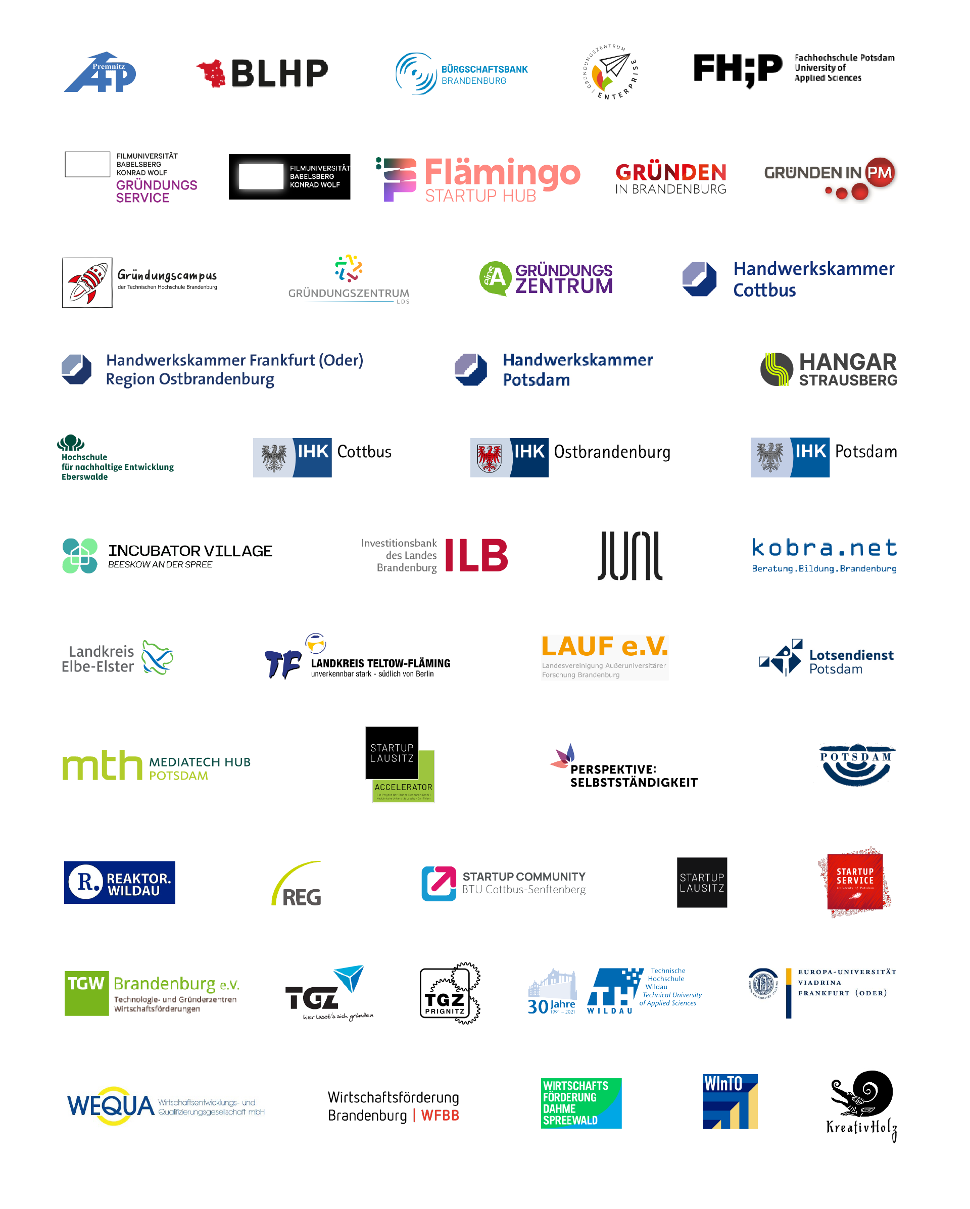 Partnerlogos Gründungspreis